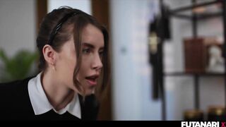 Shemale hentai Nuns - Eden Ivy & Nathaly Cherie Anal Creampie