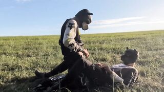 Bareback Biker-Puppies Outdoor Spunk flow [ Free OnlyFans ]