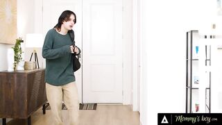 MAMA'S BOY - Lauren Phillips Gets Caught Doing Naked Yoga Then Bangs Her Stepson Hardcore
