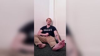 Hard ASMR Goon with Gap, Pole, Feet and Pit and Ball Stink