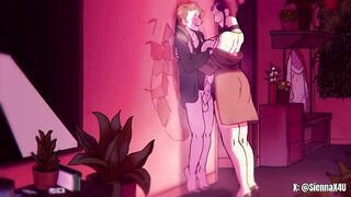 Animated 3-some Creampie Fantasy – Hardcore Cartoon Scene