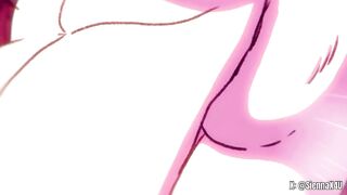 Animated 3-some Creampie Fantasy – Hardcore Cartoon Scene