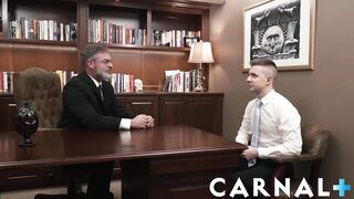 MasonicBoys - Sexy, suited, Kristofer Weston pops cute virgin's cherry