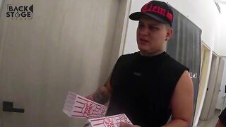 Spanish Blog - ALeja Palacios filming her first porn episode with a debut actor in front of her cuckold husband - BackstageClub