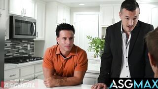 PRIDE STUDIOS - Reese Rideout Stepdad Bangs Jacob King Bareback