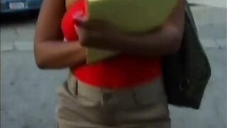 Black dude fucks a black babe hard after licking her pussy