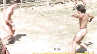 8 MUSCLE CHAPS PLAY STRIPPED SOCCER- Better than the World Cup