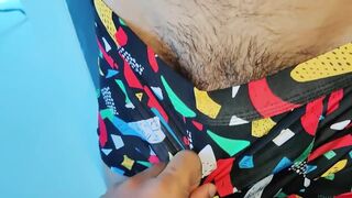 Beach surfer male splashed loads cum on my face from his wet white knob‍