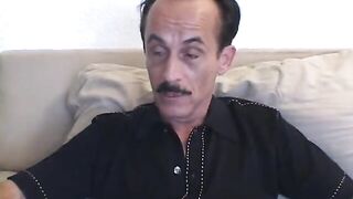 Mexican angel can't choose between two elder fellas and decided to make sex with 'em together