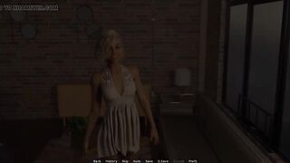 My Hotwife - Gameplay - Roleplay - Beach Oily Fuck with BBC & Vacation with BBC Jock