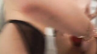Lesbians play with their vaginas