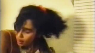 Hawt young slut rides chap's hard thick weenie with her hirsute vagina