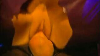 Blonde vixen in fetish latex gets hard pounding in a car park