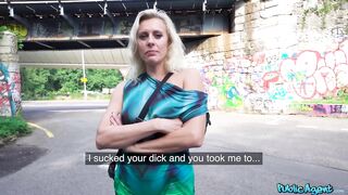 Sex insane OLDER GOLDEN-HAIRED devoured my ramrod IN PUBLIC - Public Agent