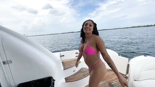 Serena Santos Gets Banged on Jmac's Boat