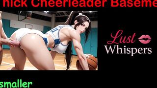 Thick Cheerleader Basement - English Sex Story