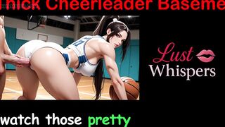 Thick Cheerleader Basement - English Sex Story