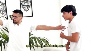 YES, I FUCK A NEW CLIENT AT THE SPA