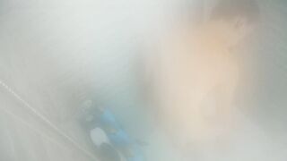Shaving in a hawt steamy shower (no audio)