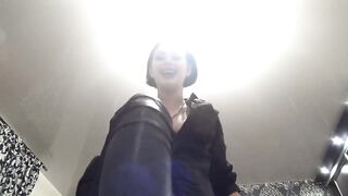 Be my feet serf and bust your balls