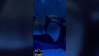 Trio casero con jovencita mexicana