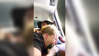 White BBW SUCKING TF Out My Black ass Knob Deepthroat Swallowing All My NUT OMG!!