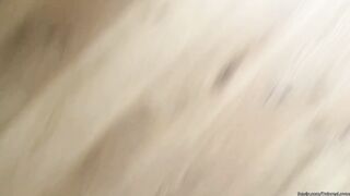 Lustful stranger from the tennis court craves me to fuck her without a rod-sock and finish in her mouth