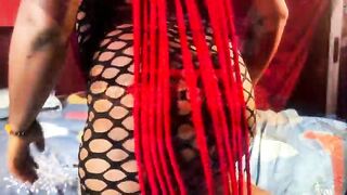 **HUGE BOOTY BBW DOXY with an ass of FACE DETRUCTION gets eaten n BANG ADMIRABLE!!!