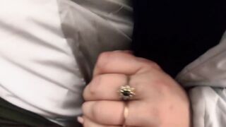 SPIT PLAY AND BLACK PANTYHOSE EXTREME VAGINA BONDING WITH MILLFYCALLA