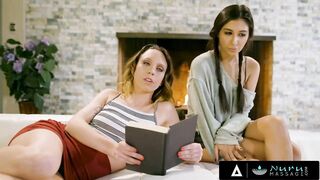 NURU MASSAGE - Gianna Dior Arranges Nuru Massage For Hardcore three-some With Ejaculation