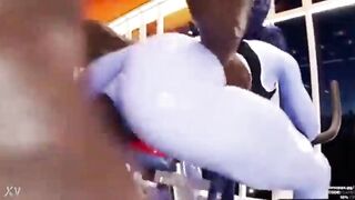 3D compilation, fucking sexy honeys to the beat.
