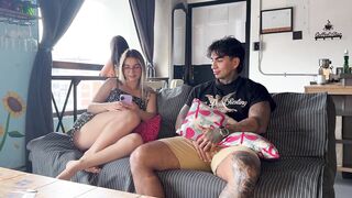 I stole my stepsister's boyfriend, and we ended up having a 3-some