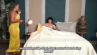 BIG-BOOBED BRUNETTE GETS FROM HER STEPSON WHAT HER HUSBAND DOESN'T GIVE HER