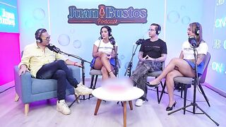 FFM THREE-SOME—My girlfriend and I get slutty and pound NataliaGarcia's twat on a podcast until she cums!