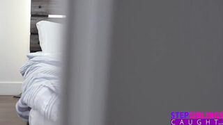 Penis Thirsty Della Cate Sucks The Morning Cum Right Out OUT Of Stepbro's Rod- S6:E12