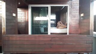 afternoon elf footjob rooftop