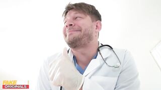 FAKEhub - Fertile Wife wishes to get pregnant from the doctor starring Tru Kait