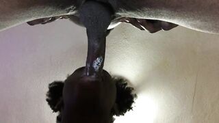 Amateur savage fellatio-job for diamondlipz