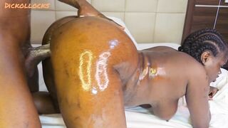 EBONY GF DRILLED IN A DOGGYSTYLE AND MADE ME CUM MULTIPLE TIMES