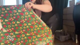 I Wrapped Myself as a Christmas Present ? _ Dark Feminine Healing Meets Holiday Chaos _ Boudoir BTS
