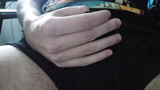 i peed myself in my chair in advance of i couldnt assist but touch myself