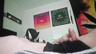 quick wetting and cum in advance of daybed