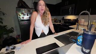 Older Cheating Boss Kymber Leigh Finds Employee London Ford’s Dong Fotos And Takes His Weenie POV