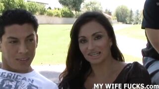 Your wife is plan to get screwed by a total stranger