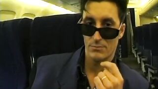 Wang Hungry German Babe Got Her Ass Pounded on Plane