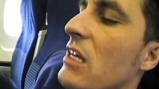 Wang Hungry German Babe Got Her Ass Pounded on Plane