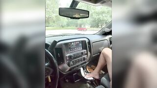 Gilf Playing in Strangers Truck and Biggest Squirts