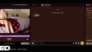 COSPLAY The Jason Mask EBONY LIVECAM BEDROOM REALITY ROLE PLAY
