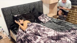 HUGE WEENIE SURPRISES ME IN THE MIDST OF THE NIGHT!! - LA LUCERO OFICIAL