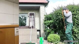 German Hawt MILF Pay Stranger with Screw after Work